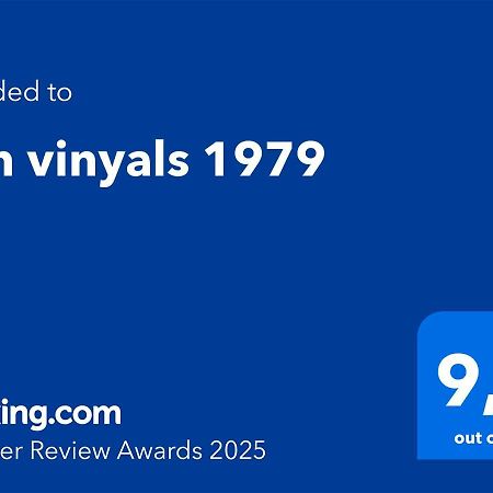 Can Vinyals 1979 Villa La Pobla de Cervoles ภายนอก รูปภาพ